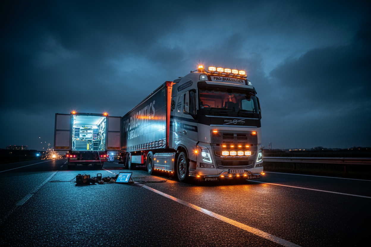 HGV Light Bar Background